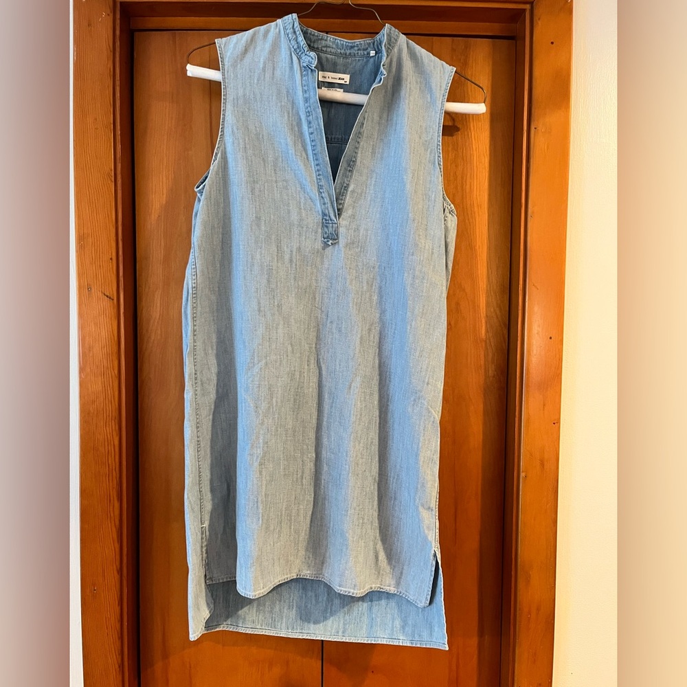 Rag & Bone/Jean Denim Sleeveless Dress Size Small